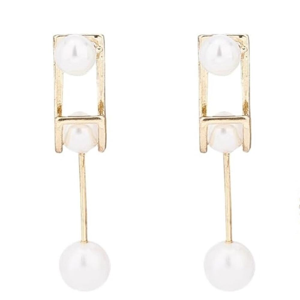Pearl Earring Jacket 3 piece